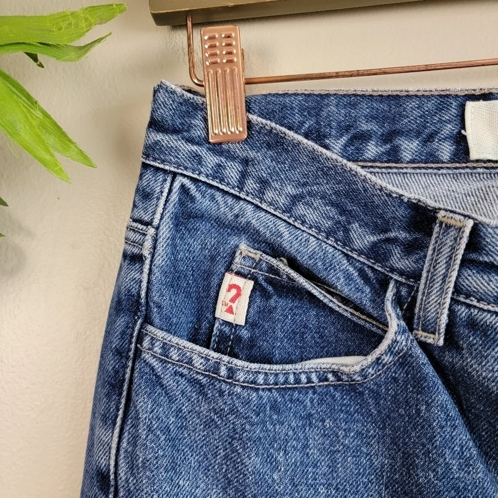 Vintage Guess Jeans Original 050 Classic Fit Narrow Tapered Leg High Rise Mom - Picture 5 of 11